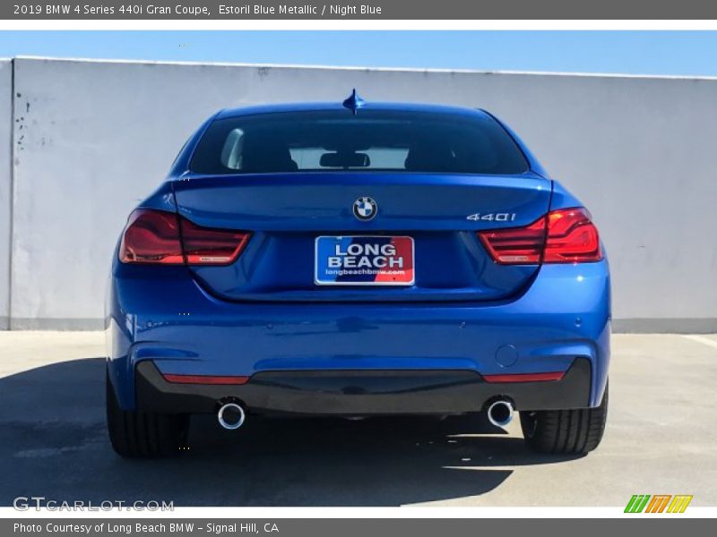 Estoril Blue Metallic / Night Blue 2019 BMW 4 Series 440i Gran Coupe
