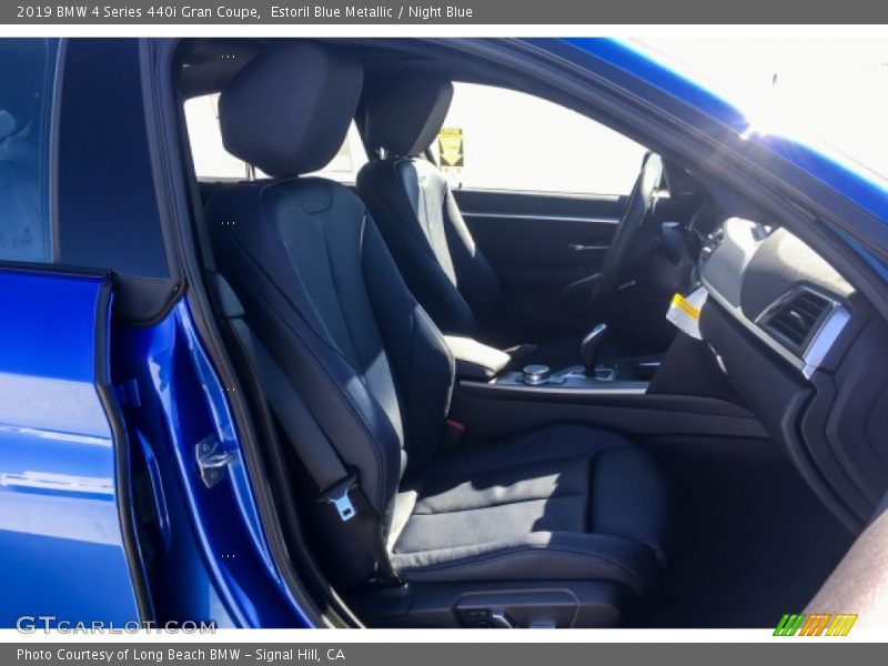 Estoril Blue Metallic / Night Blue 2019 BMW 4 Series 440i Gran Coupe