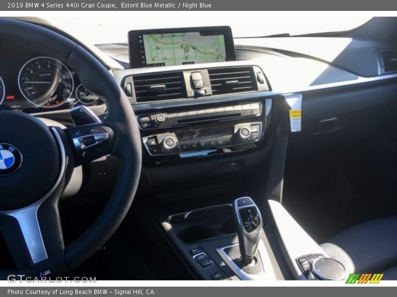 Estoril Blue Metallic / Night Blue 2019 BMW 4 Series 440i Gran Coupe