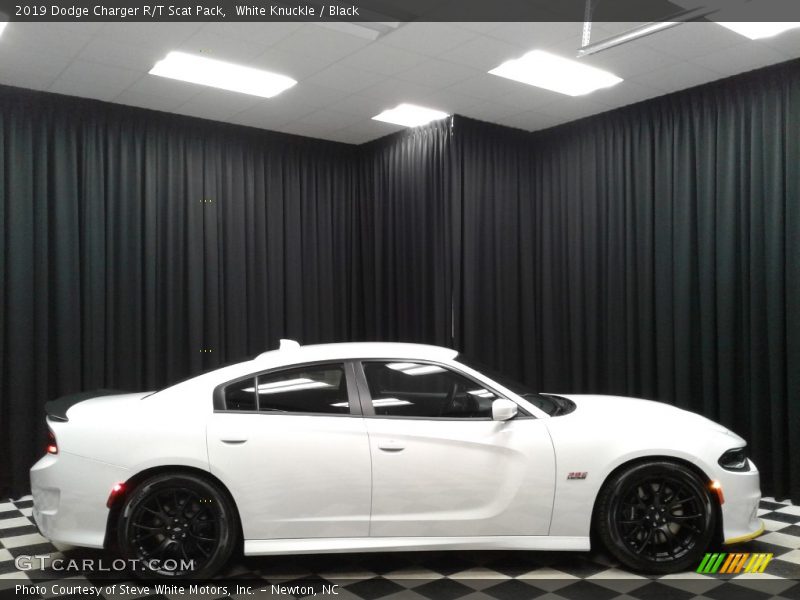 White Knuckle / Black 2019 Dodge Charger R/T Scat Pack
