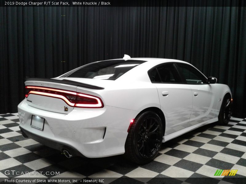 White Knuckle / Black 2019 Dodge Charger R/T Scat Pack