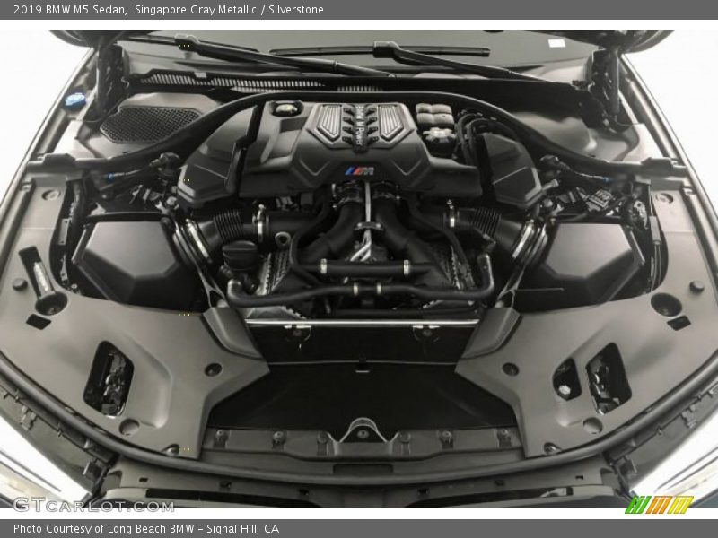  2019 M5 Sedan Engine - 4.4 Liter M TwinPower Turbocharged DOHC 32-Valve VVT V8