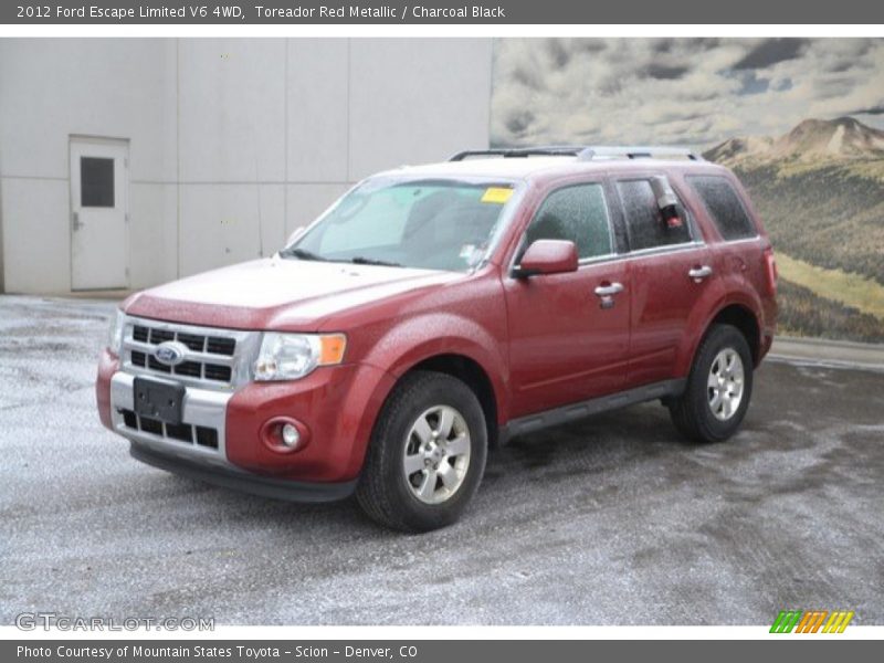 Toreador Red Metallic / Charcoal Black 2012 Ford Escape Limited V6 4WD