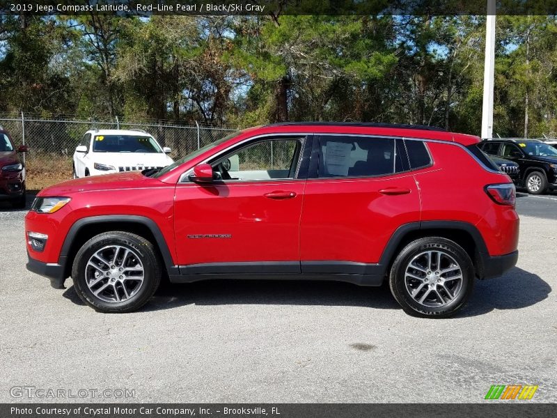  2019 Compass Latitude Red-Line Pearl