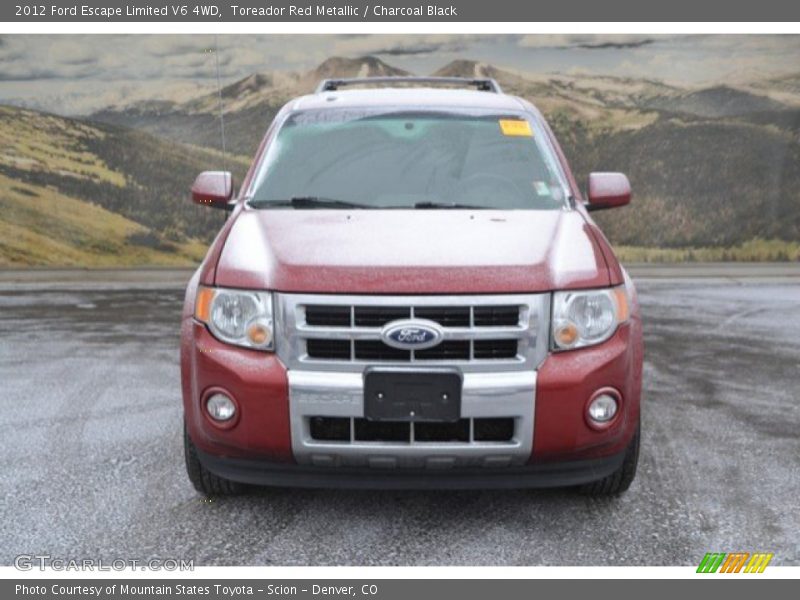 Toreador Red Metallic / Charcoal Black 2012 Ford Escape Limited V6 4WD