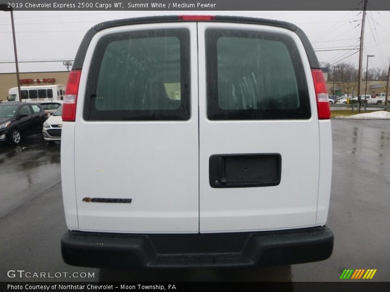 Summit White / Medium Pewter 2019 Chevrolet Express 2500 Cargo WT