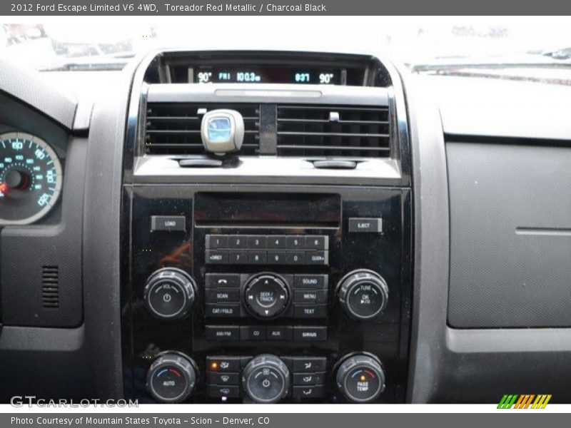 Toreador Red Metallic / Charcoal Black 2012 Ford Escape Limited V6 4WD
