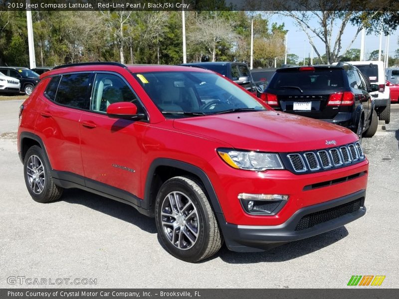  2019 Compass Latitude Red-Line Pearl