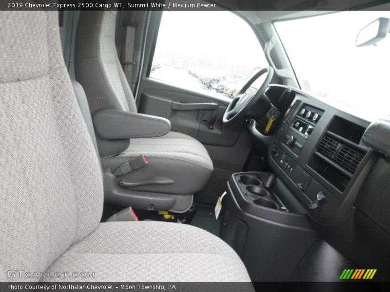 Summit White / Medium Pewter 2019 Chevrolet Express 2500 Cargo WT