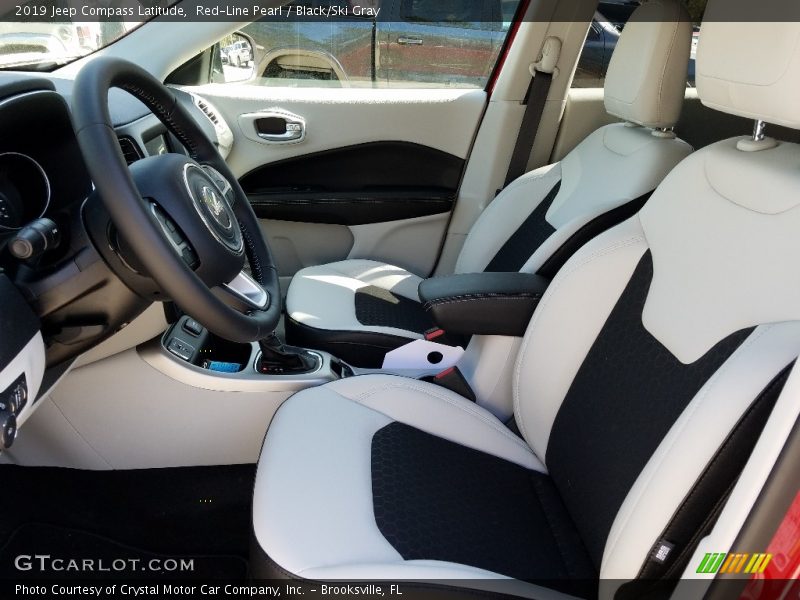 Front Seat of 2019 Compass Latitude