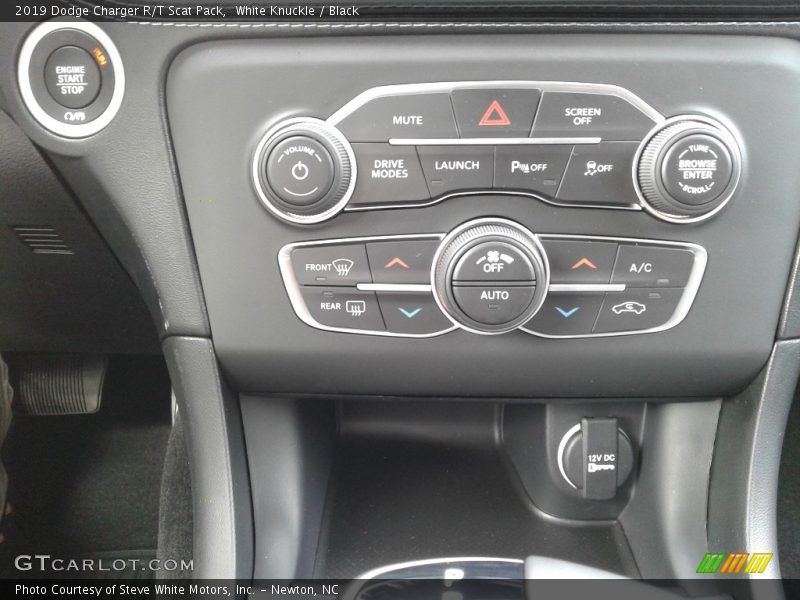 White Knuckle / Black 2019 Dodge Charger R/T Scat Pack