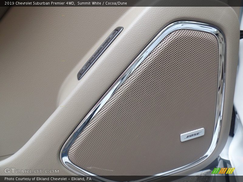 Summit White / Cocoa/Dune 2019 Chevrolet Suburban Premier 4WD