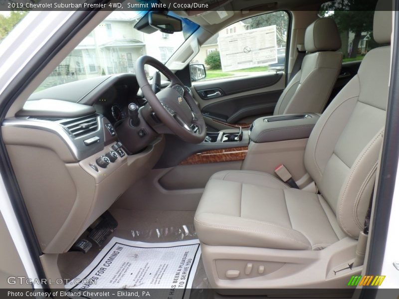  2019 Suburban Premier 4WD Cocoa/Dune Interior