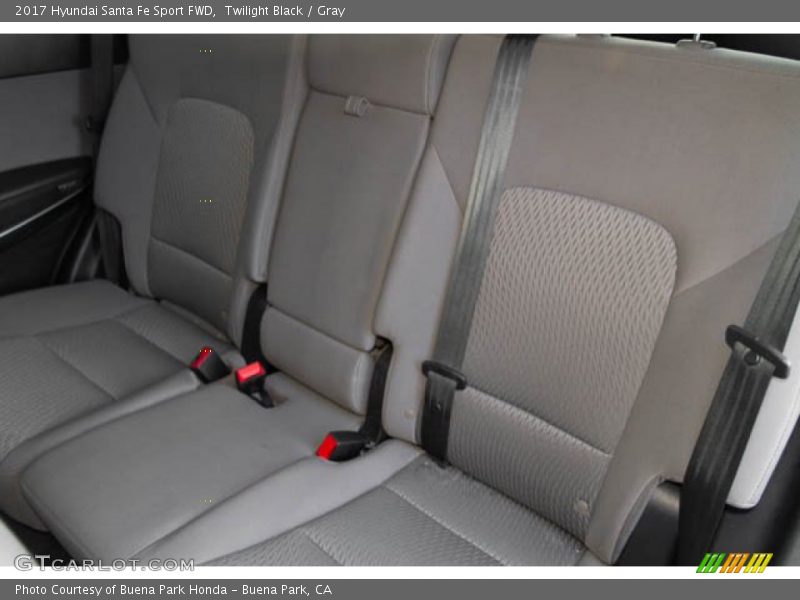 Twilight Black / Gray 2017 Hyundai Santa Fe Sport FWD