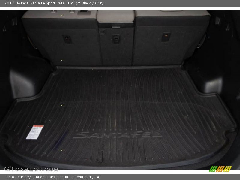 Twilight Black / Gray 2017 Hyundai Santa Fe Sport FWD