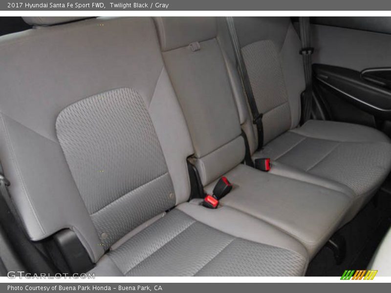 Twilight Black / Gray 2017 Hyundai Santa Fe Sport FWD