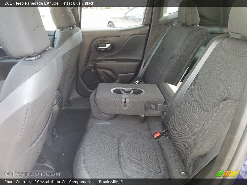 Jetset Blue / Black 2017 Jeep Renegade Latitude
