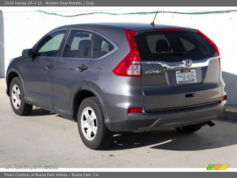 Modern Steel Metallic / Gray 2016 Honda CR-V LX