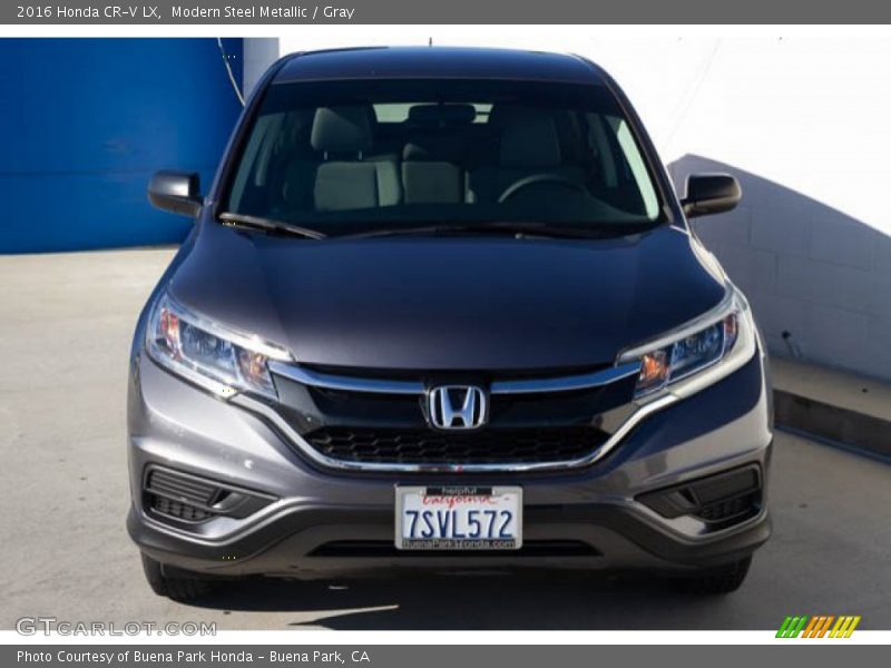Modern Steel Metallic / Gray 2016 Honda CR-V LX