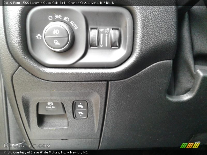 Controls of 2019 1500 Laramie Quad Cab 4x4