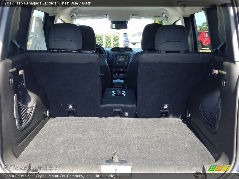 Jetset Blue / Black 2017 Jeep Renegade Latitude