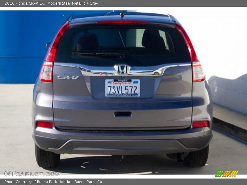 Modern Steel Metallic / Gray 2016 Honda CR-V LX