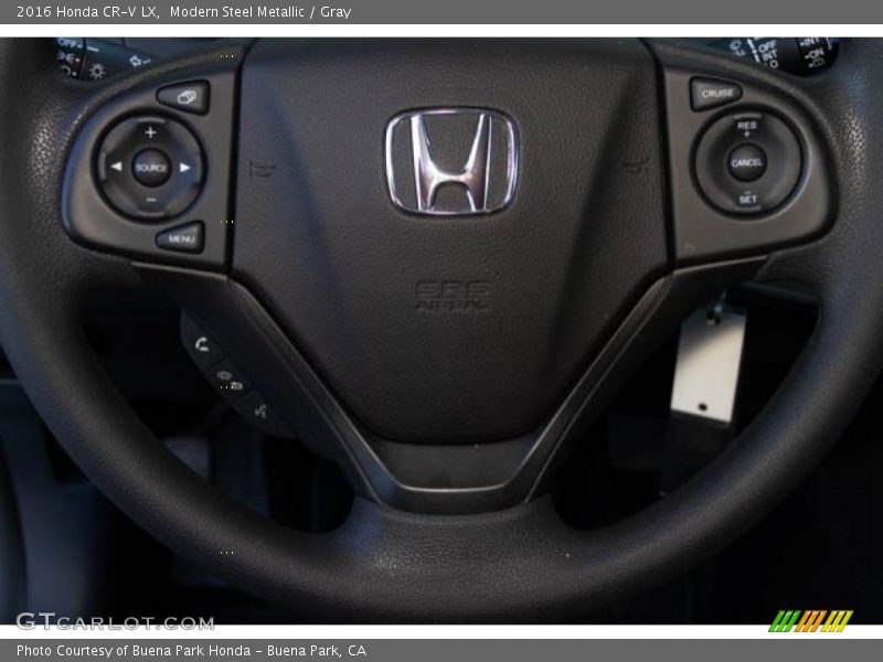Modern Steel Metallic / Gray 2016 Honda CR-V LX