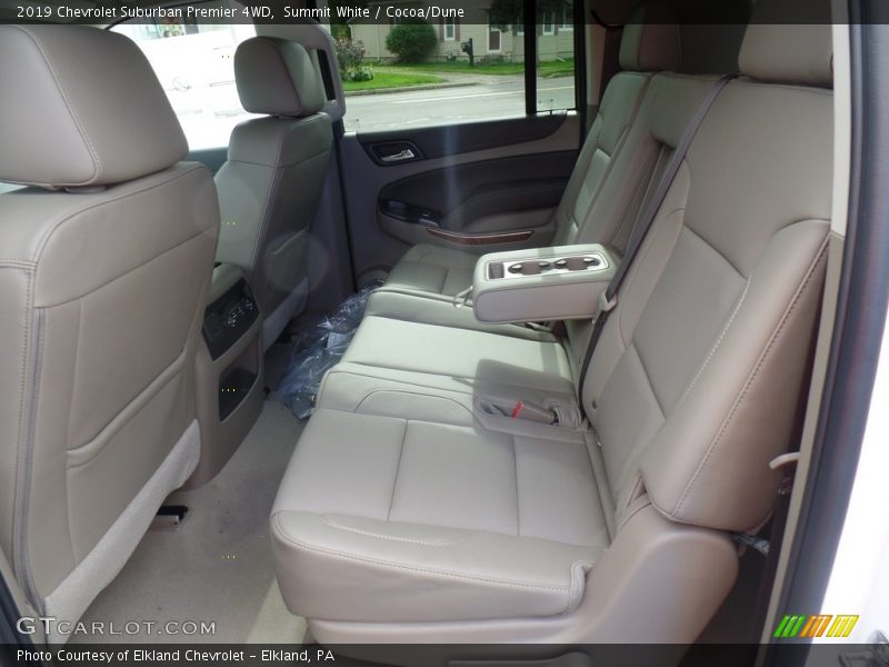 Rear Seat of 2019 Suburban Premier 4WD