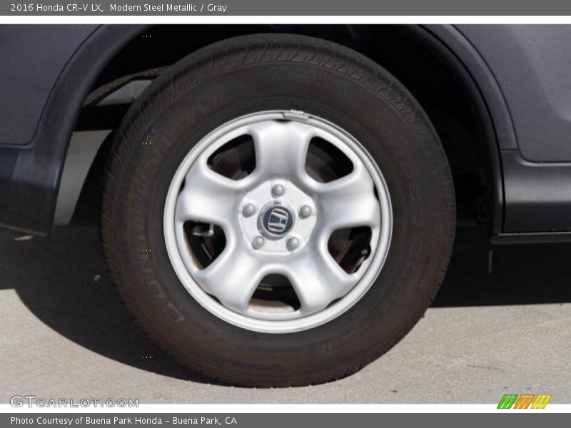 Modern Steel Metallic / Gray 2016 Honda CR-V LX