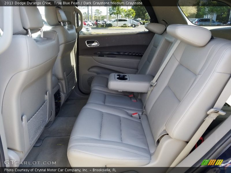 True Blue Pearl / Dark Graystone/Medium Graystone 2013 Dodge Durango Crew