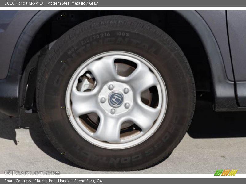 Modern Steel Metallic / Gray 2016 Honda CR-V LX