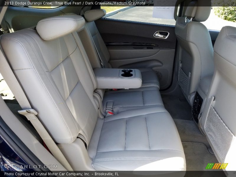 True Blue Pearl / Dark Graystone/Medium Graystone 2013 Dodge Durango Crew