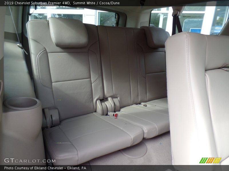 Summit White / Cocoa/Dune 2019 Chevrolet Suburban Premier 4WD