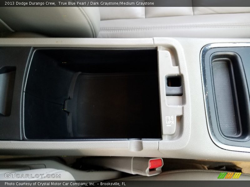 True Blue Pearl / Dark Graystone/Medium Graystone 2013 Dodge Durango Crew