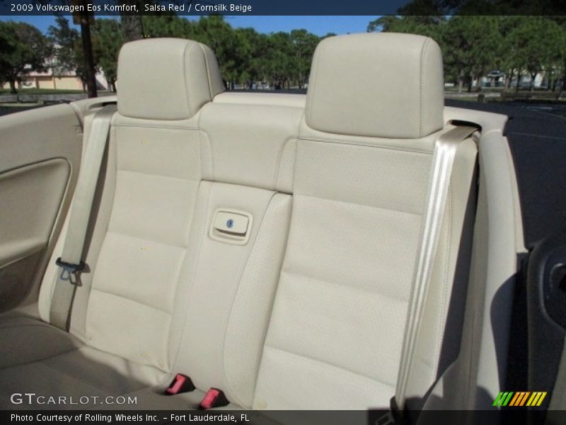 Salsa Red / Cornsilk Beige 2009 Volkswagen Eos Komfort