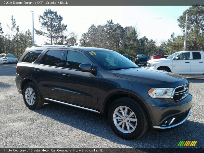 Granite / Black 2019 Dodge Durango SXT