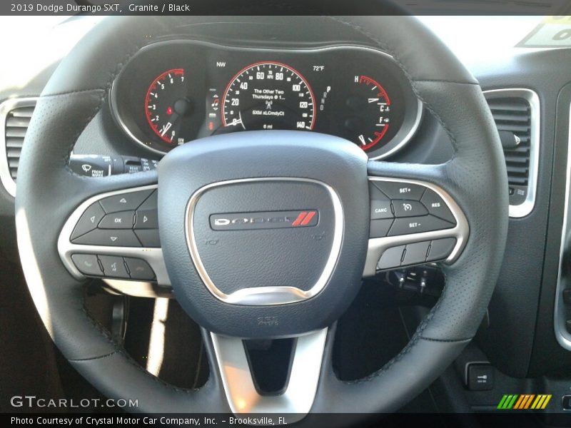 Granite / Black 2019 Dodge Durango SXT