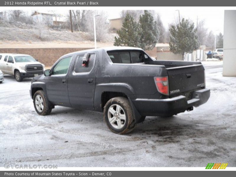 Crystal Black Pearl / Black 2012 Honda Ridgeline RTL