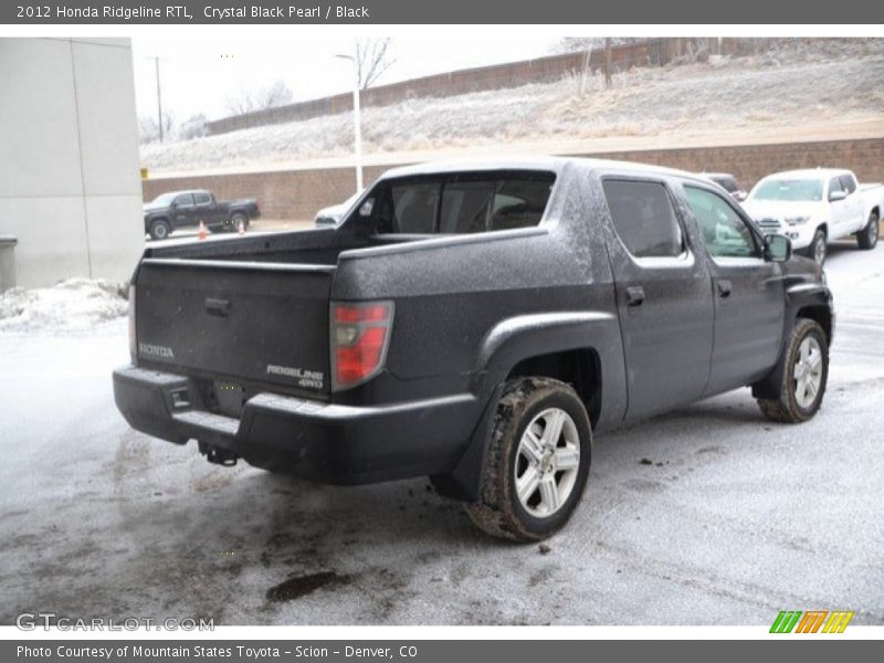 Crystal Black Pearl / Black 2012 Honda Ridgeline RTL