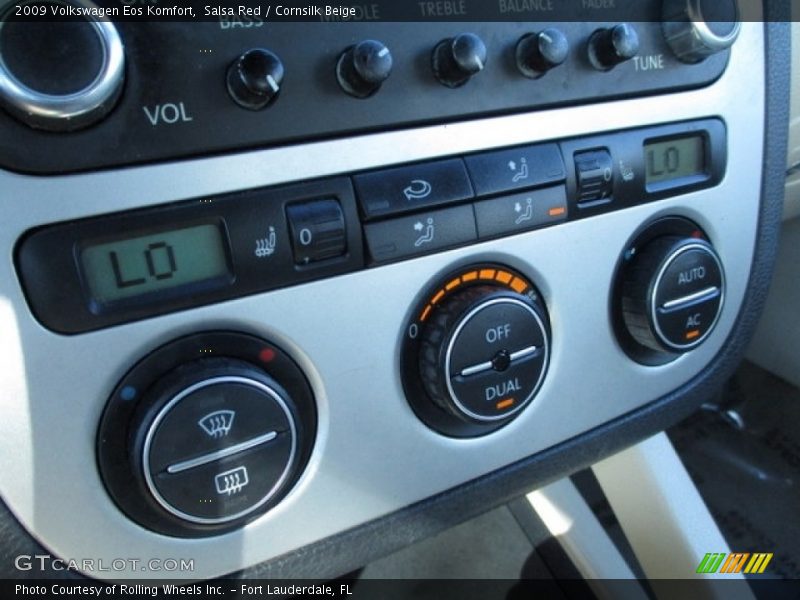 Salsa Red / Cornsilk Beige 2009 Volkswagen Eos Komfort