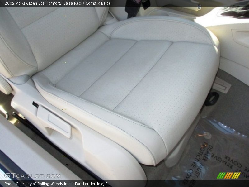 Salsa Red / Cornsilk Beige 2009 Volkswagen Eos Komfort