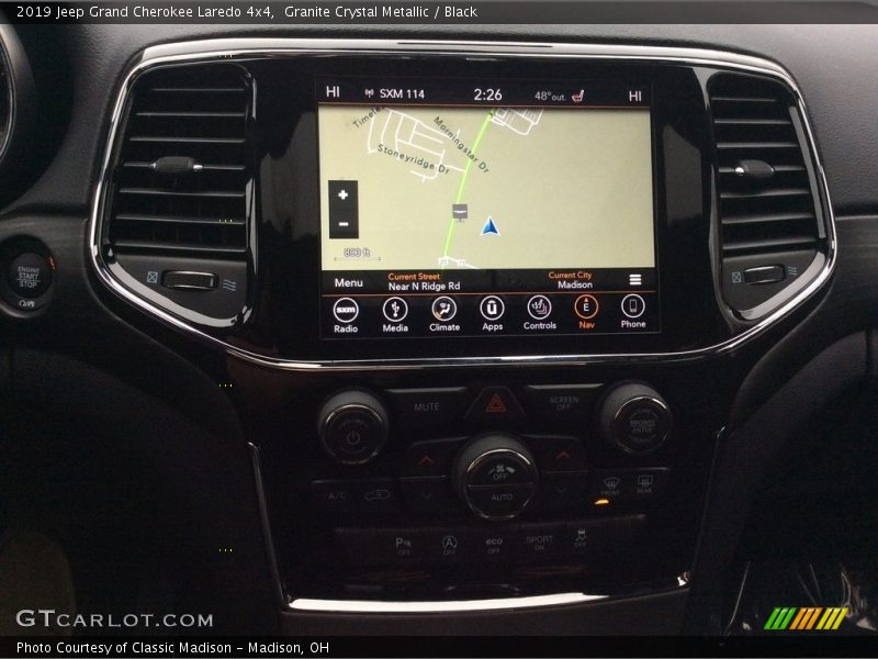 Granite Crystal Metallic / Black 2019 Jeep Grand Cherokee Laredo 4x4