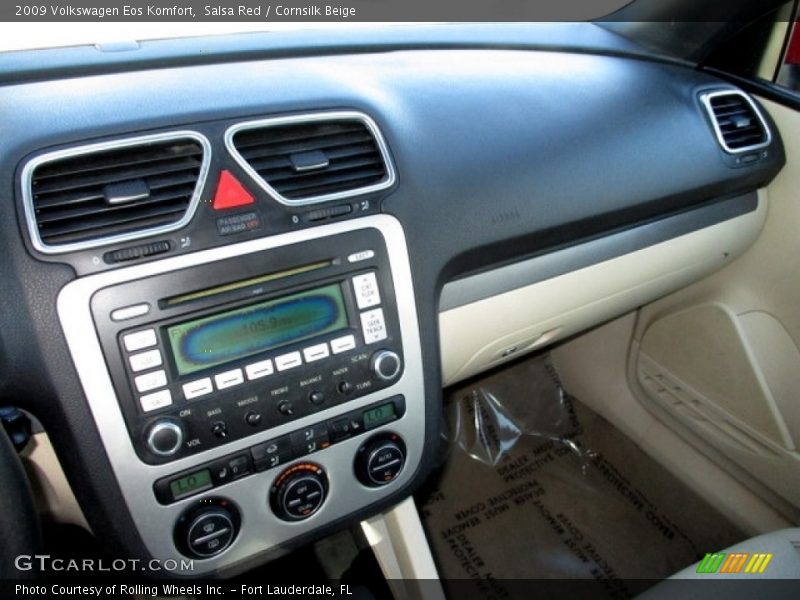Salsa Red / Cornsilk Beige 2009 Volkswagen Eos Komfort