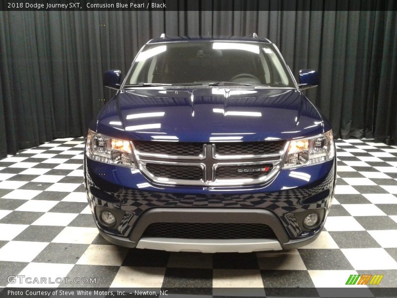 Contusion Blue Pearl / Black 2018 Dodge Journey SXT
