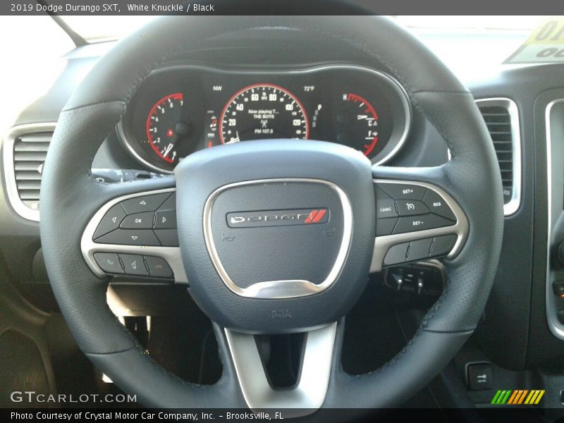 White Knuckle / Black 2019 Dodge Durango SXT