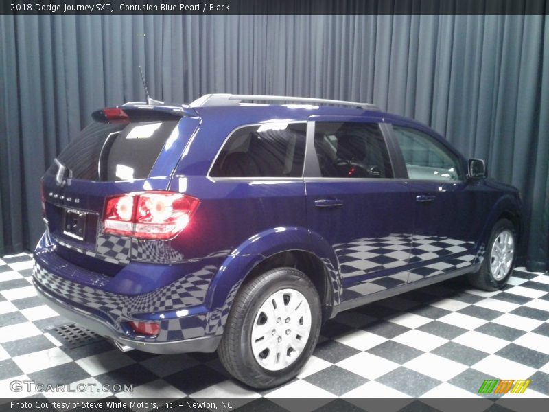 Contusion Blue Pearl / Black 2018 Dodge Journey SXT