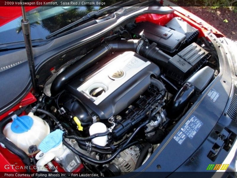 Salsa Red / Cornsilk Beige 2009 Volkswagen Eos Komfort
