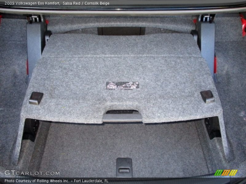 Salsa Red / Cornsilk Beige 2009 Volkswagen Eos Komfort