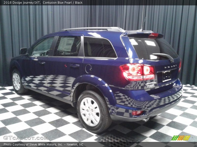 Contusion Blue Pearl / Black 2018 Dodge Journey SXT