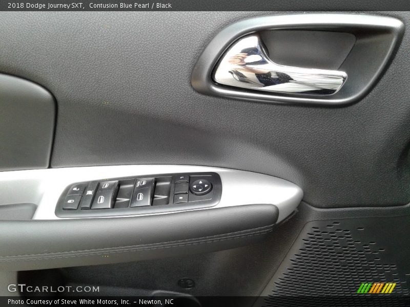Contusion Blue Pearl / Black 2018 Dodge Journey SXT